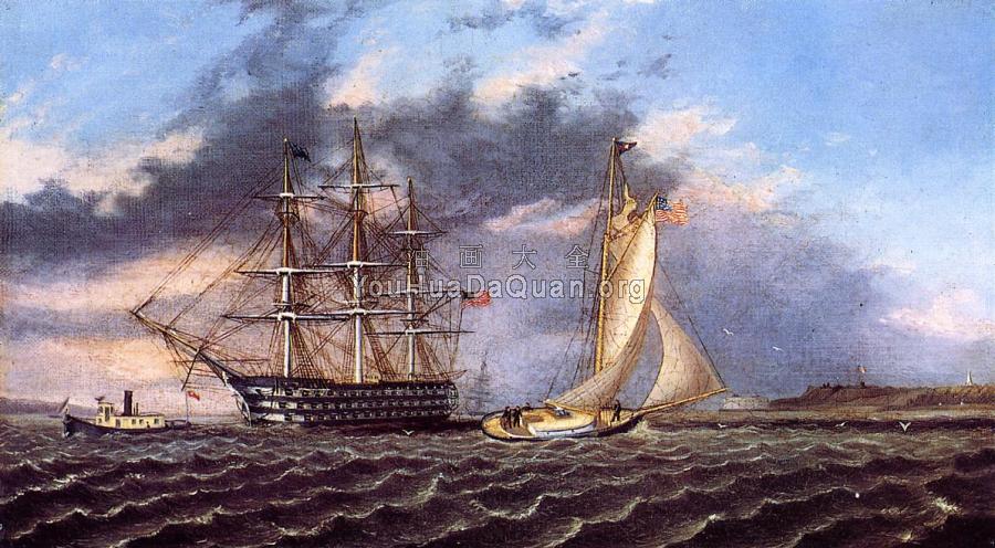 New York Harbor - 詹姆斯·E·巴特斯沃思